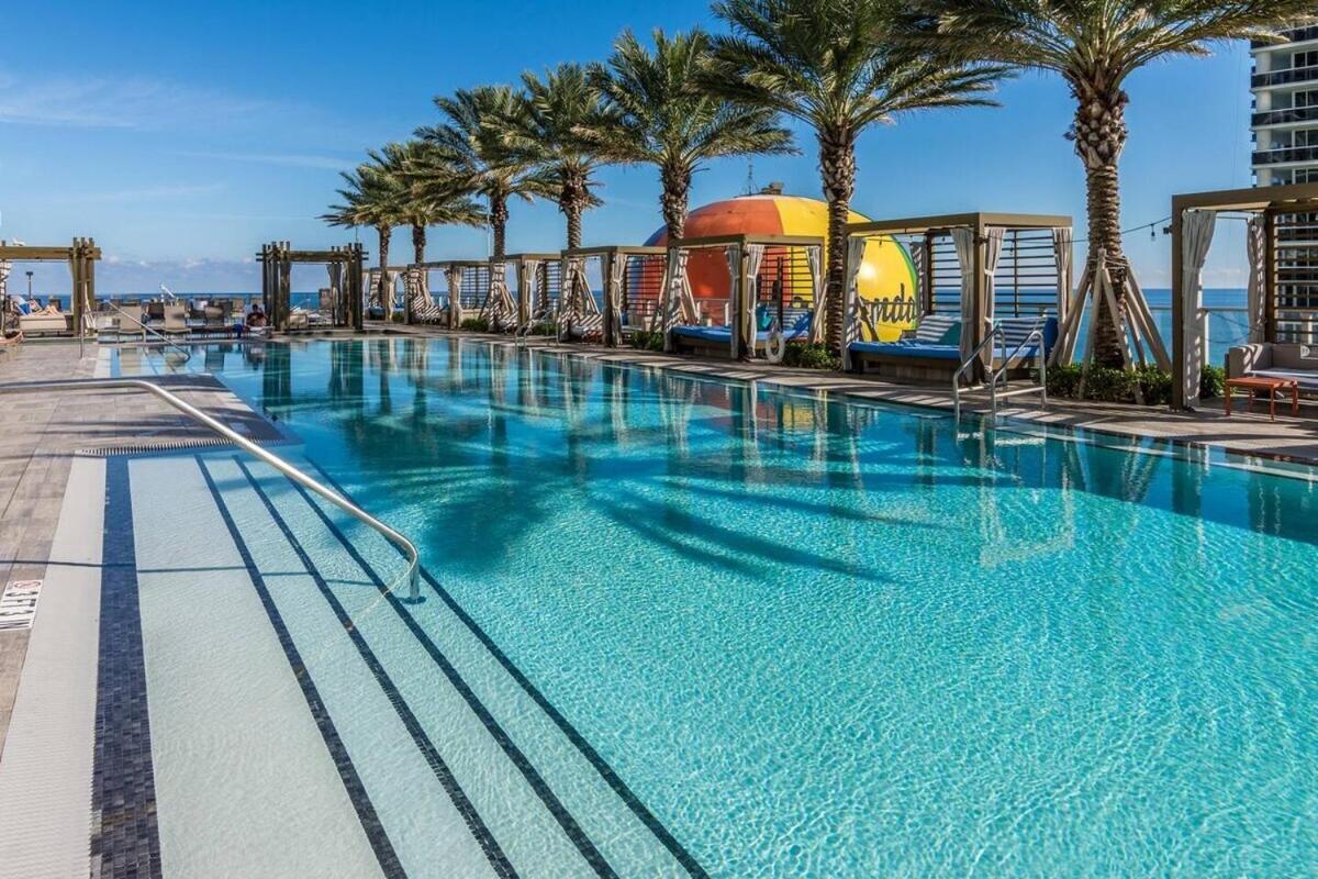 Wonderful 2/2 Condo W Ocean View At Hyde Beach Hollywood Extérieur photo